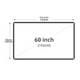 thumbnail image 2 of Projector Screen White Anti-Crease Soft High Density Portable Foldable Outdoor Movie ,Wrinkle-Free, 2 of 7