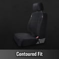 thumbnail image 5 of DICKIES 2-Piece Puncture-Resistant Front Seat Covers for Cars Trucks SUVs Automotive Seat Covers Car Seat Protector for Pets Universal-Fit Car Seat Covers - Black, 5 of 5
