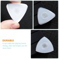 thumbnail image 4 of KAKOWELY Simple Liuqin Pick 4 Pcs Liuqin Pick Plectrum pour Instrument de Musique Ruan Nylon Ruan Plectrum 1.26"X1.26"X0.5", 4 of 4