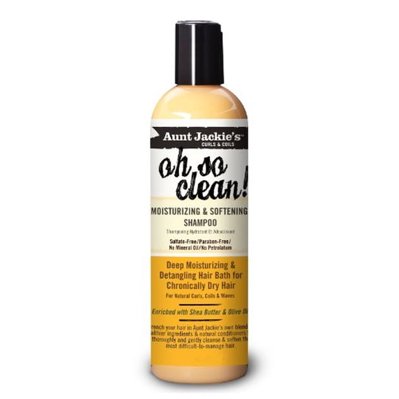 Aunt Jackie's oh so clean! 6oz - Moisturizing Softening Shampoo