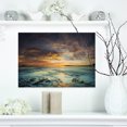 thumbnail image 1 of Le Temple de Tanah Lot à Bali Island - Impression sur Toile de Plage Moderne, 1 of 3