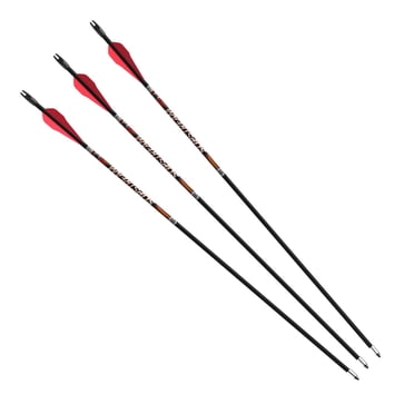 Flèches Barnett Slipstream pour jeunes - Fibre de verre 28 pouces, paquet de 3