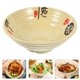 thumbnail image 4 of MasteelfCA 1pc Creative Restaurant Ramen Bowl Ramen Container Bowl Soup Bowl for Restaurant, 4 of 8