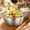 B, variant on Amzcrzy Kitchen Supplies, Bowls, Kitchen Gadgets, Kitchen Utensils Set, 304 Stainless Steel Double Ear Bowl Salad Bowl Salad bowl