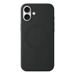 Onn. iPhone 16 MagSafe Compatible Silicone Phone Case with 4-sided Protection