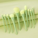 Makeup Brushes Make Up Foundation Eyebrow Eyeliner Blush Cosmetic Concealer Brushes 10Pcs, Brush for Women