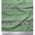 thumbnail image 1 of Soimoi Cotton Voile Fabric Aztec Geometric Decor Fabric Printed Yard 56 Inch Wide, 1 of 3