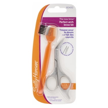 SALLY HANSEN la Trousse de Sourcils Now Brow Perfect Arch - Orange / Acier Inoxydable