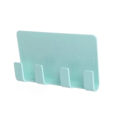 ziyahi Practical Adhesive Wall Phone Holder Socket Charging Box Bracket Stand Holder Keys Towel Rack Holder