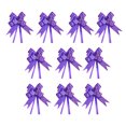 thumbnail image 1 of Unatoiry 10 Pieces Bow Pull Decor Festive Packing Lightweight Hand-Pulled Flower Wedding Birthday Christmas Holiday Accessory Rose/Purple 1Set, 1 of 6