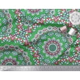 thumbnail image 3 of Soimoi Polyester Crepe Fabric Mandala Kaleidoscope Decor Fabric Printed Yard 42 Inch Wide, 3 of 3