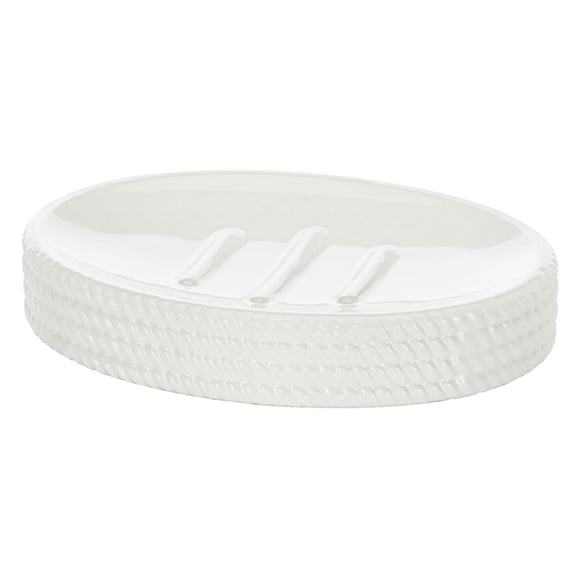 Rope White Soap Dish