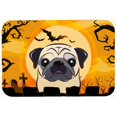 thumbnail image 1 of Halloween Fawn Pug Kitchen & Bath Mat, 24 x 36 in., 1 of 1