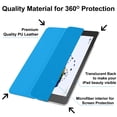 thumbnail image 3 of DuraSafe Cases iPad PRO 11 Inch 2nd 3rd 4th [ PRO 11 2 3 4 Gen 2020 2021 2022 ] Ultra Slim Smart Auto Sleep / Wake PC Cover - Blue, 3 of 7