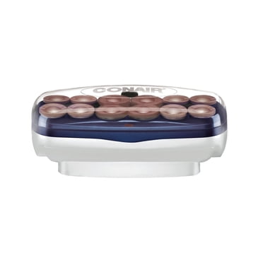 Conair Double Ceramic Volumizing Rollers, Jumbo & Super Jumbo Hot Rollers, 12 Pc