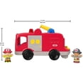 thumbnail image 2 of Fisher-Price Little People Helping Others Fire Truck, English Version, 2 of 9