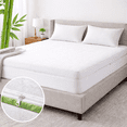 thumbnail image 1 of Comfy Bamboo World Zippered Bamboo Mattress Encasement, Bed Bug Proof Waterproof Mattress Encasement, Queen Size Bed, 1 of 1