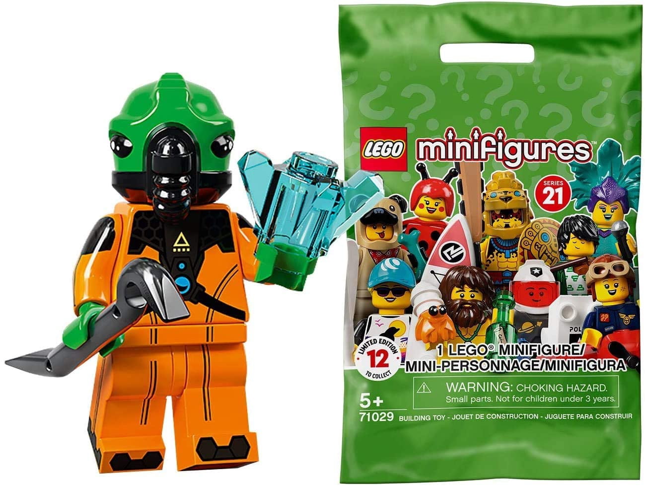 Lego 71029 Collectable Minifigures Series 21 - Alien