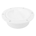 thumbnail image 1 of 6- 32V Electric Agitation Fishing Junction Box, Water Boat Junction Box for RVs Yachts Ships, White ABS Metal Cable Terminal Connector with Electric Reel Power Supply Base,, 1 of 7