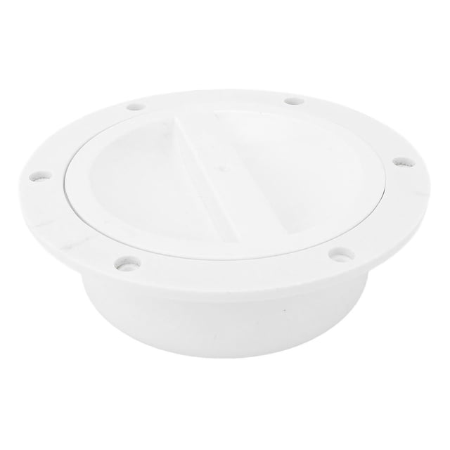 6- 32V Electric Agitation Fishing Junction Box, Water Boat Junction Box for RVs Yachts Ships, White ABS Metal Cable Terminal Connector with Electric Reel Power Supply Base,