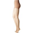 thumbnail image 2 of Hanes Womens Perfect Nudes Run Resistant Tummy Control Girl Short Hosiery, XL,, 2 of 5