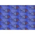 thumbnail image 1 of Ahgly Company Machine Washable Indoor Rectangle Transitional Light Slate Blue Area Rugs, 2' x 5', 1 of 7