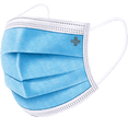 thumbnail image 2 of Traditional Loops Procedure Mask -Blue, 2 of 2
