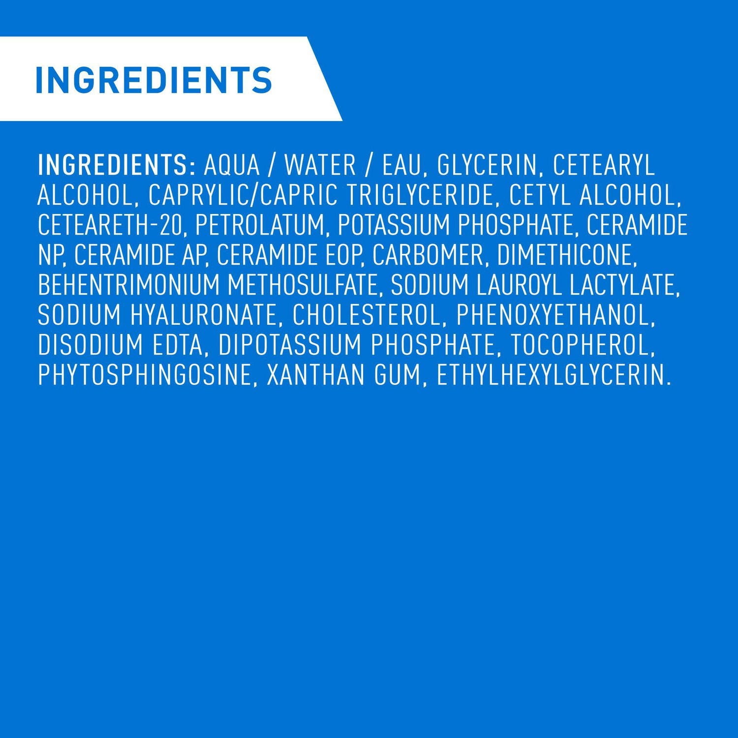 CeraVe Crème Hydratante, Crème Riche pour Visage et Corps avec Céramides pour Peau Sèche, 539 g