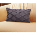 thumbnail image 1 of Fwttom Fuzzy Striped Throw Pillow Case, Sc&inavia-Style Fluff Long Striped Pillowcase Geometric Winter Cushion Cover Sofa Backrest Cover, 1 of 6