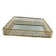 thumbnail image 3 of DOLITY Decorative Mirror Trays, European Serving Tray for Vanity Bathroom Dresser L, 3 of 9