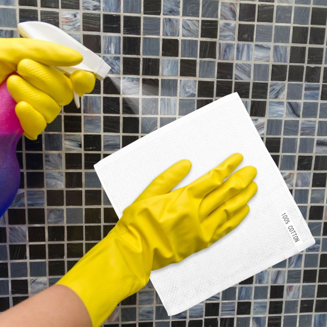 Cleaning Kitchen Fast Absorbent Microfiber Towels Rags And Cloths Drying Super Cotton Dish Dish Soft Kitchen Dishcloths Towels Dish Cloth Microfiber Wipes