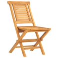 thumbnail image 2 of vidaXL 5 Piece Garden Dining Set Solid Wood Teak, 2 of 5