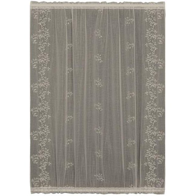 14 x 32 Po. Chemin de Table Divin Transparent, Blanc
