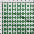 thumbnail image 4 of oneOone Polyester Spandex Green Fabric Check Argyle Sewing Craft Projects Fabric Prints By Yard 56 Inch Wide, 4 of 4