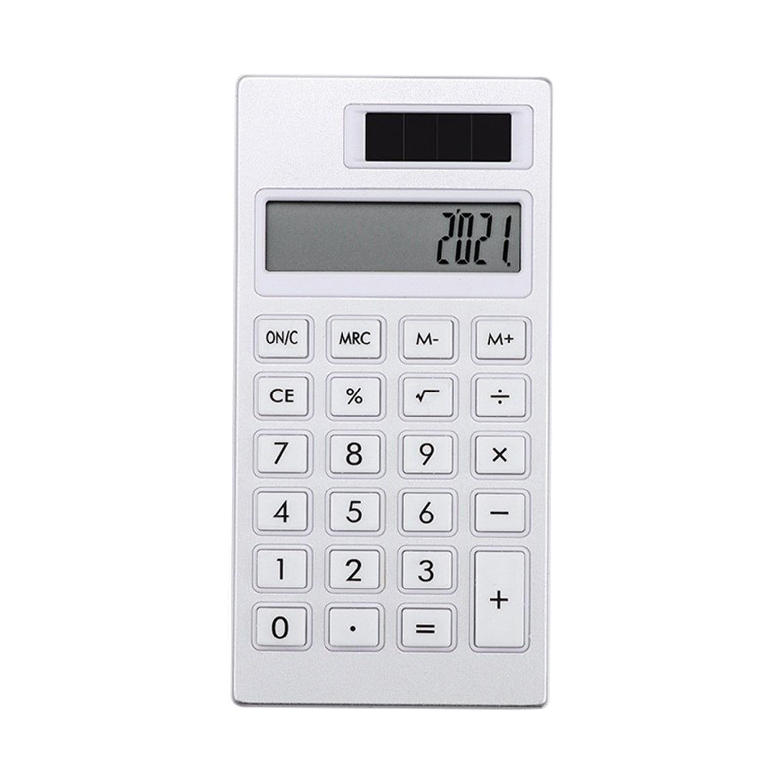 YATLTE Calculator, Standard Calculator 12 Digit, Desktop Large Display and Buttons, Dual Power Rechargeable and Solar 2 in1 Multi Function Calculator, Calculator with Large LCD Display for Office