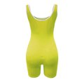 thumbnail image 4 of Baberdicy Combinaisons pour Femmes Liquidation!femmes Décontracté Imprimé Manches Courtes Col en V Ample T-Shirt Blouse Hauts Jaune, 4 of 5
