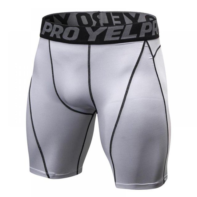 Shorts de Compression pour Hommes en Spandex Course Entraînement sous-Vêtements Athlétiques