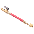thumbnail image 4 of 6Pcs R134A R410A R22 R12 800 Psi Manifold Gauge Set A/C Refrigeration Charging Hose with Ball Valve, 4 of 7