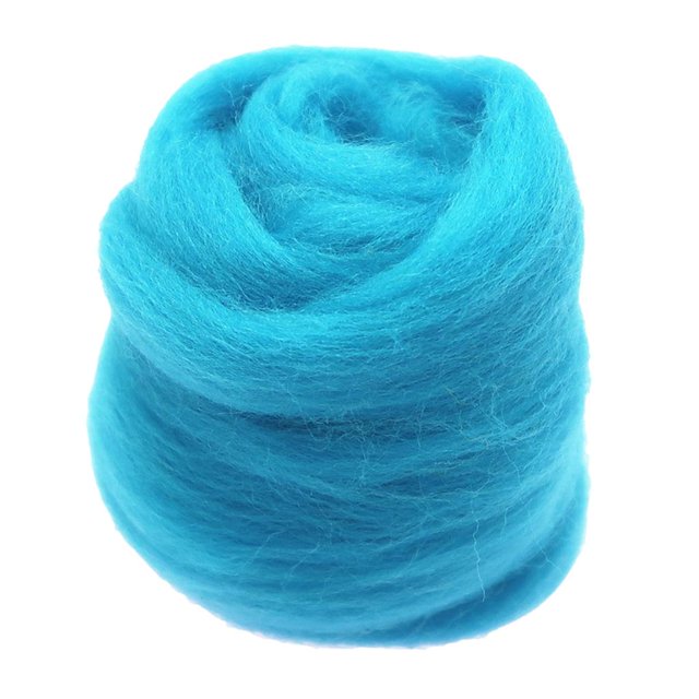 ing Wool Fairy Tale Wool Suitable for Wet ing And ing Decoration, Blue