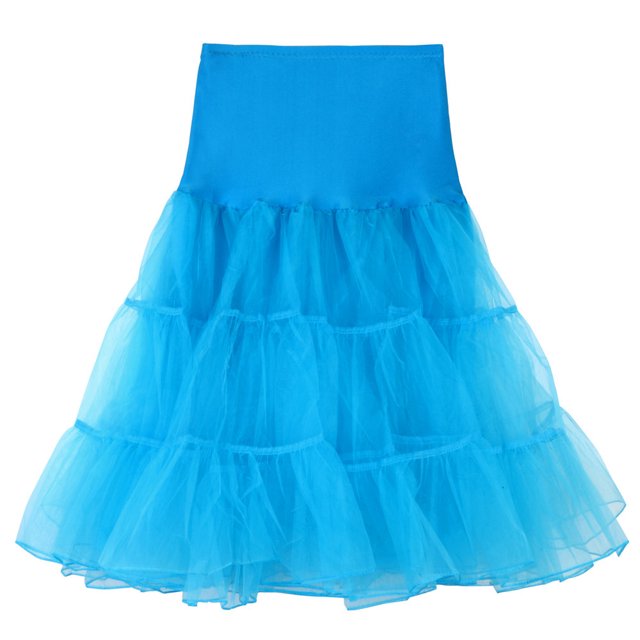 Birdeem Jupe Bouffante en Gaze Taille Haute Rétro d'Été à la Mode pour Femme Jupe de Fête