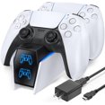 thumbnail image 1 of Chargeur de Manette PS5, Ensembles d'Accessoires PS5 avec Adaptateur CA à Charge Rapide,, 1 of 6