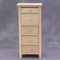 thumbnail image 3 of JUNWELL Mini Chest Drawers Small Wooden Dresser  Beige, 3 of 6