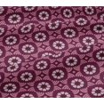 thumbnail image 5 of oneOone Georgette Viscose Fabric Leaves & Floral Block Print Fabric BTY 42 Inch Wide, 5 of 5