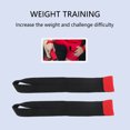 thumbnail image 4 of Lifting Wrist Strap, Wrist Strap Polyester Anti Slip  for Bodybuilding Red,White,Black, 4 of 7