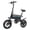 Noir, variante sur Gotrax S2 Vélo Électrique Pliant 14 Pouces pour Adultes, Moteur 350W, Vitesse Maximale 15,5 Mi/h, Batterie 36V, Vélo Électrique Pliable pour Navette Urbaine avec Phare DEL, Gris