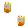 thumbnail image 1 of serony Hand Pencil Sharpener Manual Pen Cutting Sharpening Machine Office Stationery yellow 2Set, 1 of 6