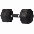 thumbnail image 4 of PRISP Haltère Hexagonal en Caoutchouc - Poids à Main en Fonte pour Gym à la Maison, Exercice et Mise en Forme avec Poignée en Caoutchouc; Vendu à l'Unité, 4 of 8
