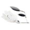 thumbnail image 3 of Lunkerhunt - Impact Ignite - Willow Leaf Spinnerbait - Leurre de pêche - Ghost - 1/2 oz, 3 of 6