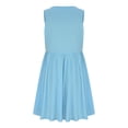 thumbnail image 5 of Pisexur Robes pour Femmes Mode Col en V Sans Manches Mini Robe Tunique Décontractée Robe d'Été Basique Couleur Unie Mode Taille Haute Robe de Plage avec Poches, 5 of 5