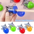 thumbnail image 2 of Transparent Pencil Sharpener, Mini Airplane Single Hole Pencil Sharpener, Portable Manual Sharpener for School Classroom Rewards, Graduation Prizes, Home Office Stationery Supplies, 2 of 9
